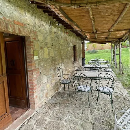 Le Sorbelle D'orcia Con Piscina مزرعة للإقامة *
